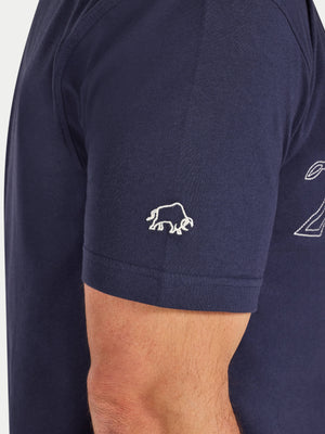Slash Bull T-Shirt - Navy