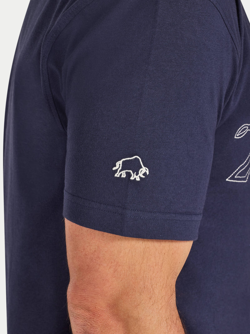 Slash Bull T-Shirt - Navy