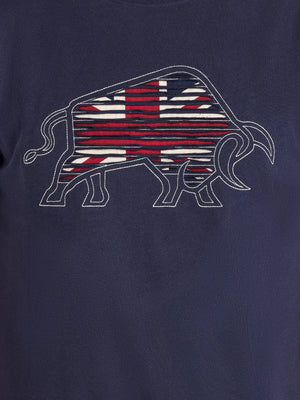 Slash Bull T-Shirt - Navy