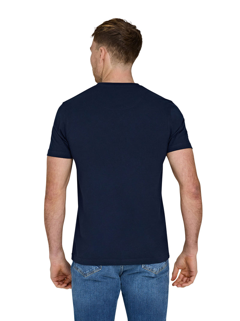 Outburst Union Jack Bull T-Shirt - Navy