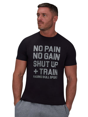 No Pain No Gain T-Shirt - Black