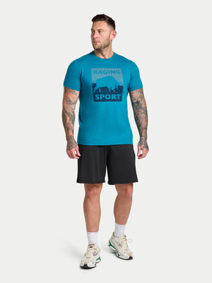 RB Sport Casual Duotone T-Shirt - Teal