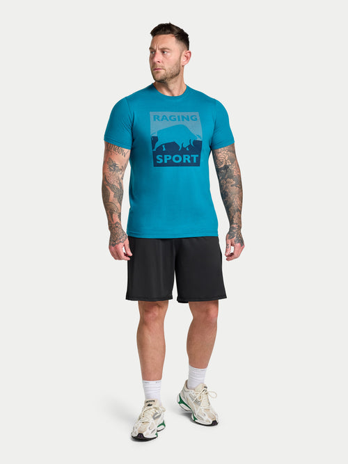 RB Sport Casual Duotone T-Shirt - Teal