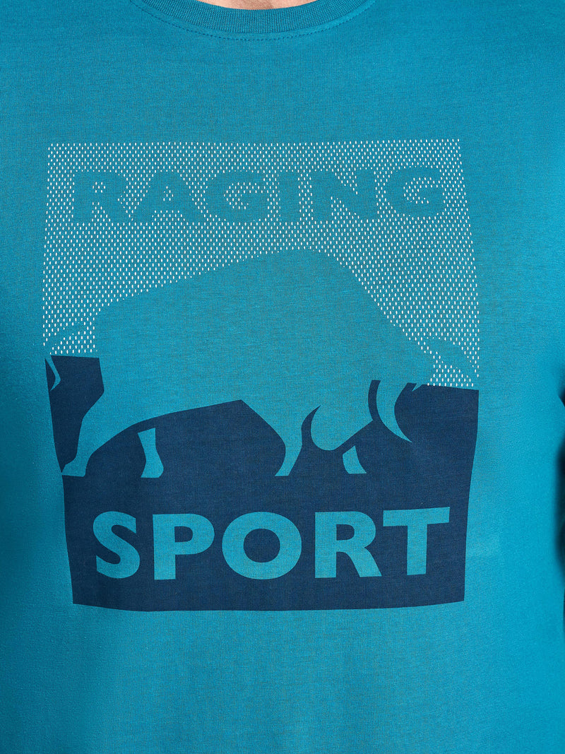 RB Sport Casual Duotone T-Shirt - Teal