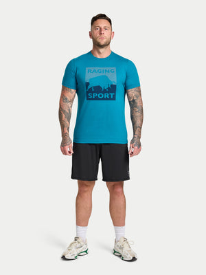 RB Sport Casual Duotone T-Shirt - Teal