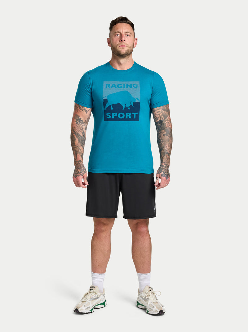 RB Sport Casual Duotone T-Shirt - Teal