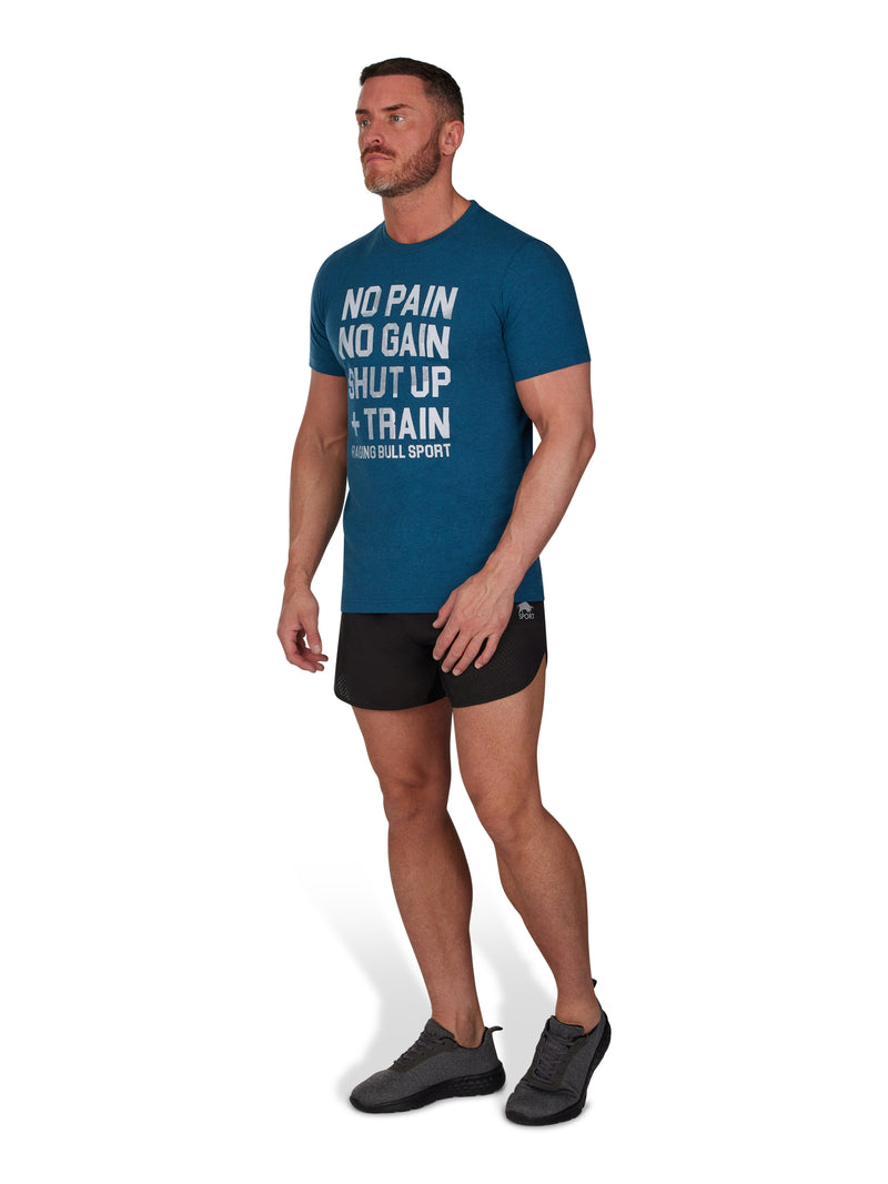RB Sport No Pain T-Shirt - Peacock Blue
