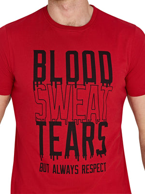 RB Sport Blood Sweat Tears T-shirt - Red