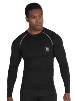 Long Sleeve Base Compression Top - Black