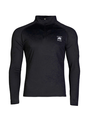 Performance Long Sleeve Quarter Zip - Black