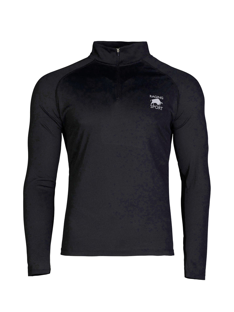 Performance Long Sleeve Quarter Zip - Black