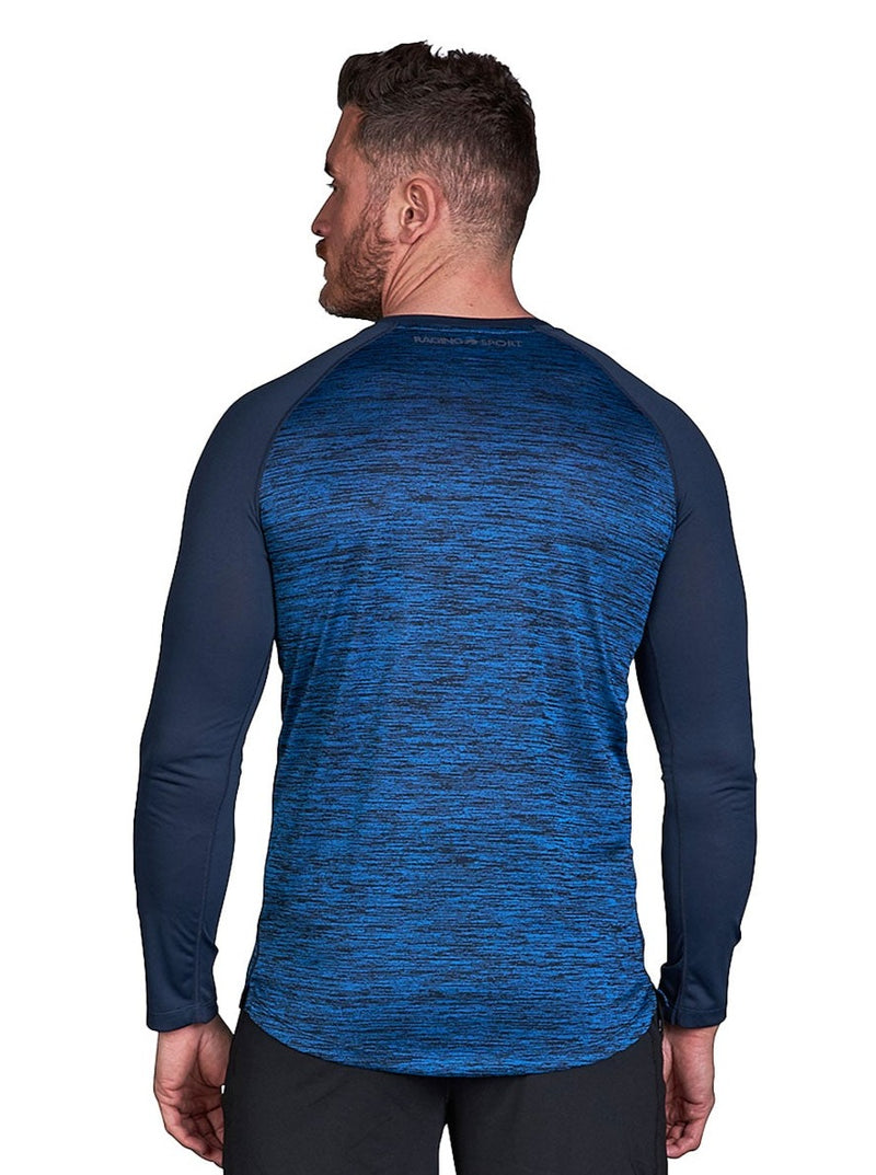 Long Sleeve Performance Top - Navy