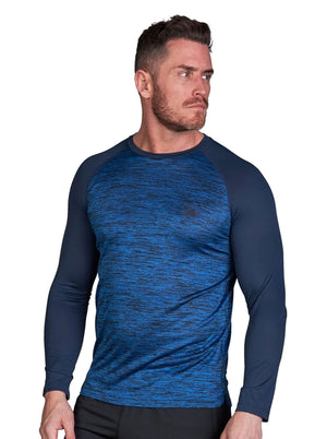 Long Sleeve Performance Top - Navy