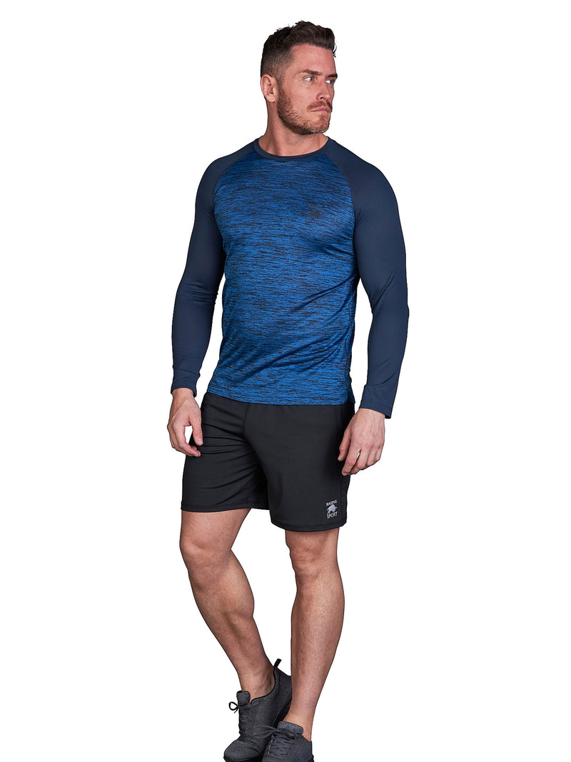 Long Sleeve Performance Top - Navy