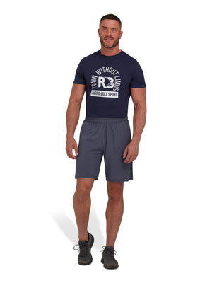 RB Sport Running Short 6in - Dark Grey Marl