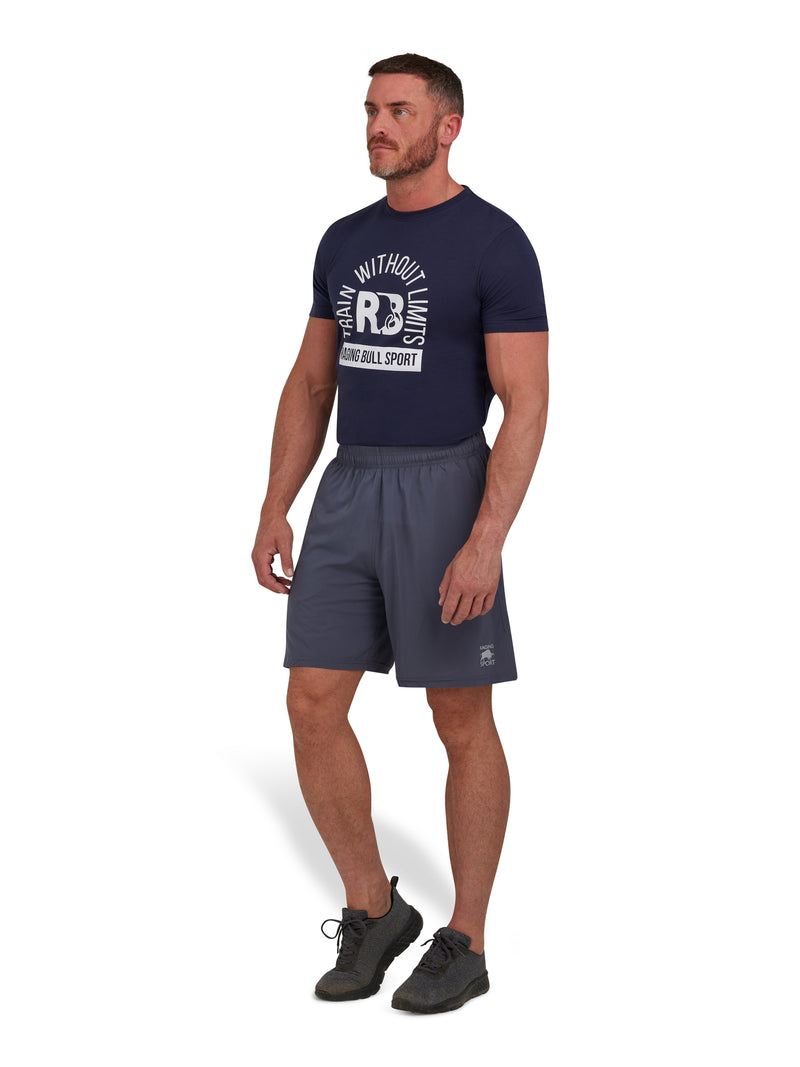 RB Sport Running Short 6in - Dark Grey Marl
