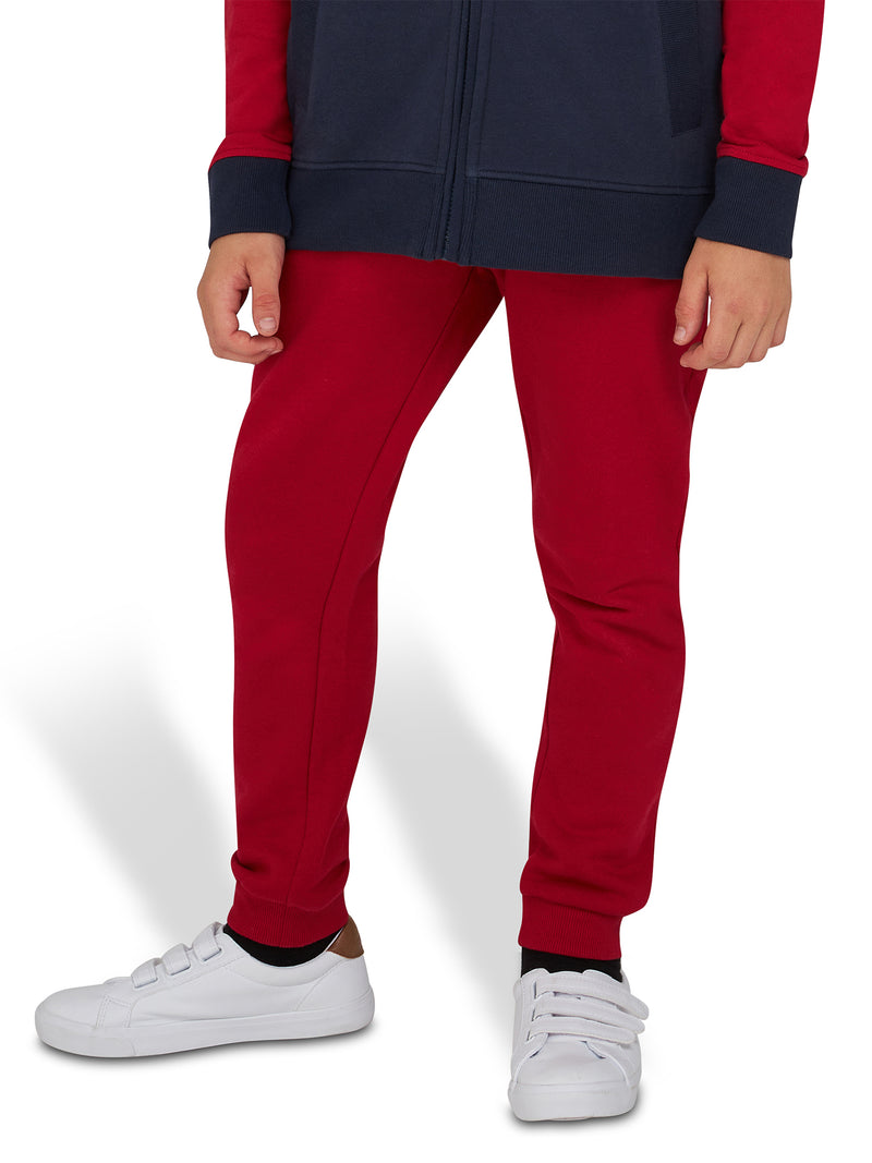 Classic Cuffed Sweatpant - Red