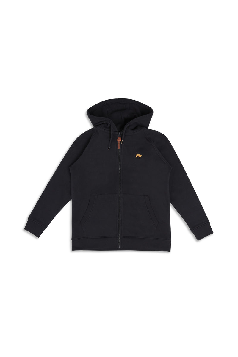Signature Zip Hoodie - Black