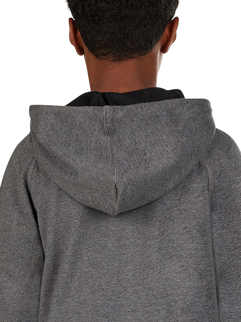 Zip Thru Hoodie - Dark Grey