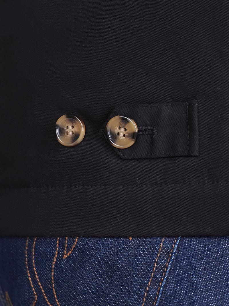 Lightweight Harrington Jacket - Black