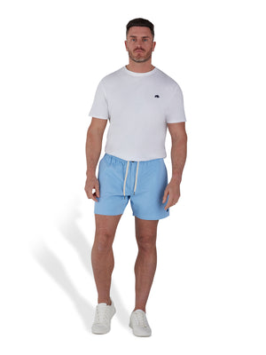 Stretch Chino Short - Sky Blue