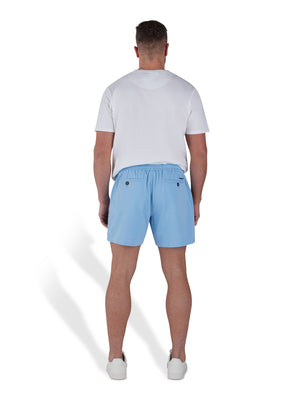 Stretch Chino Short - Sky Blue