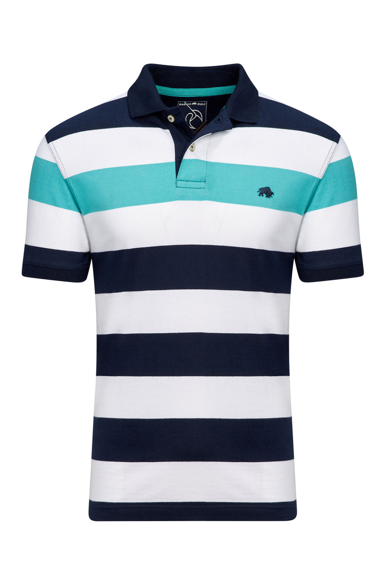 Irregular Hoop Polo - White