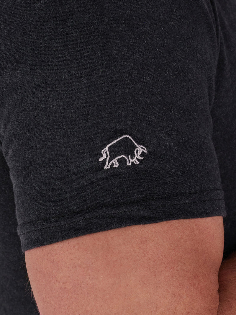 High Build Bull T-Shirt - Black