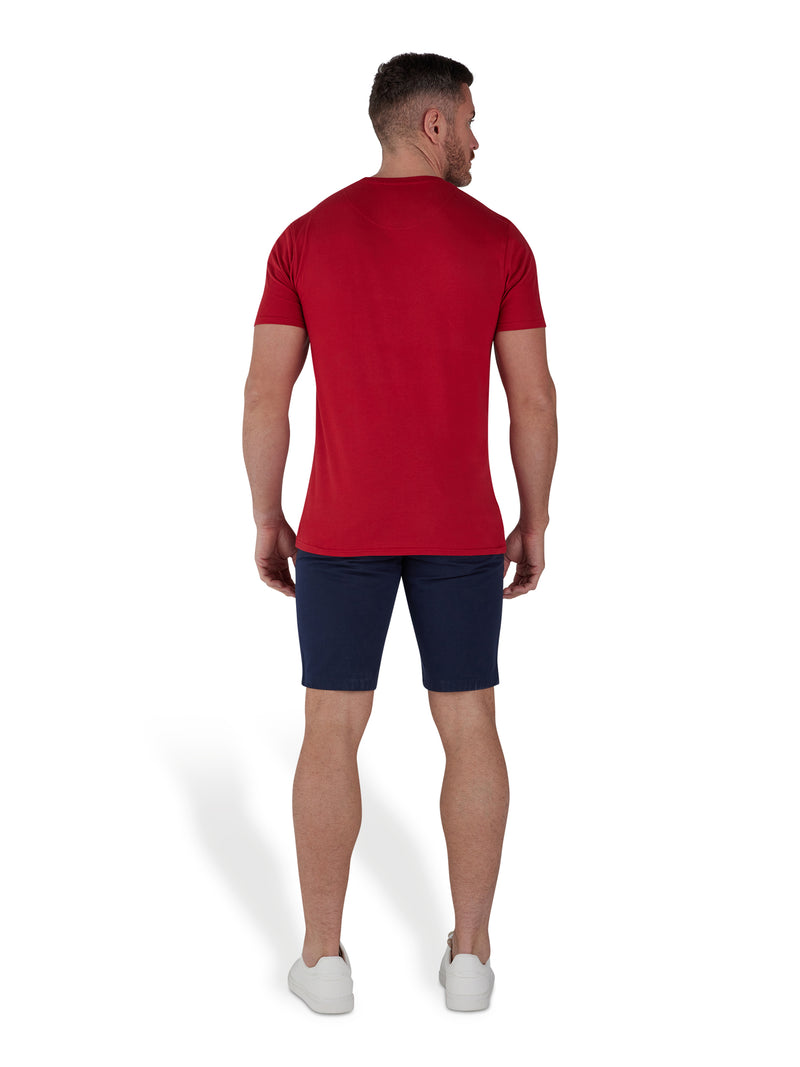 Crest T-Shirt - Red