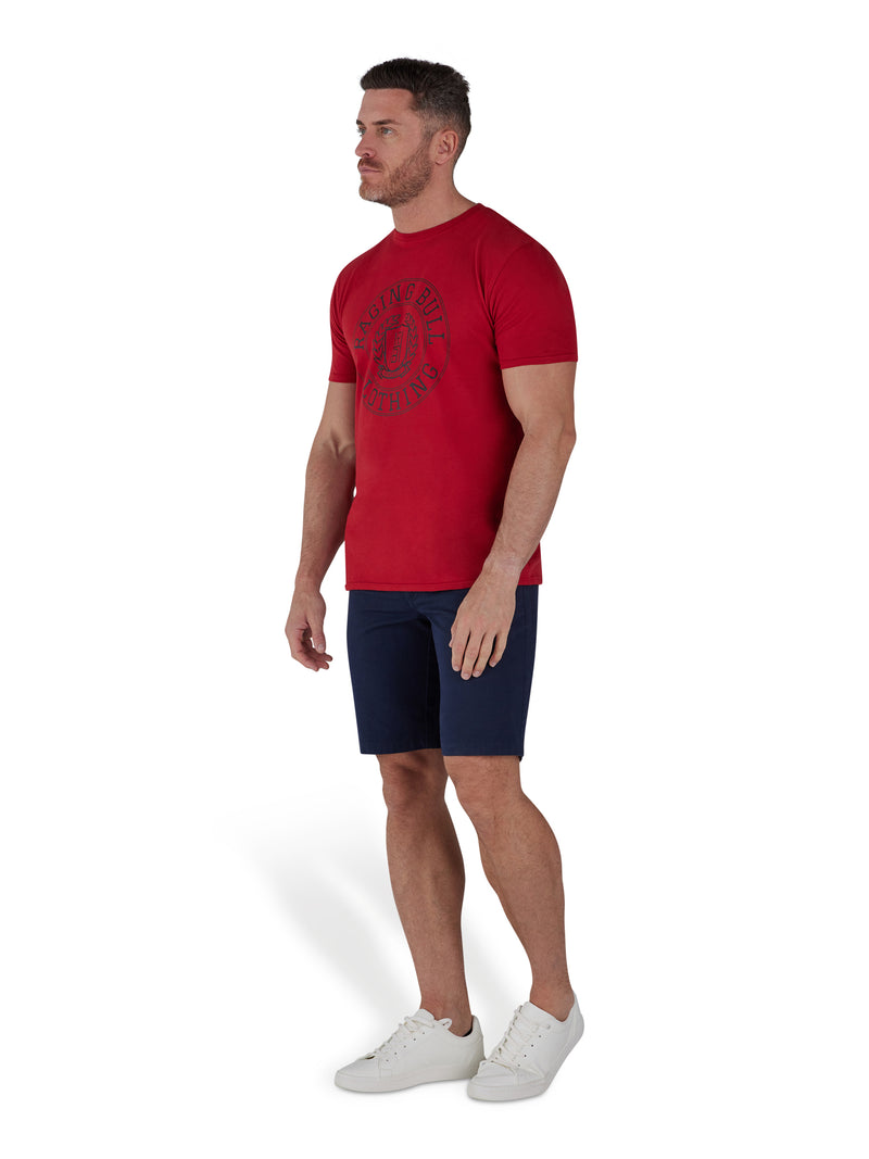 Crest T-Shirt - Red