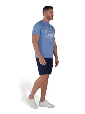 What Goes On Tour T-Shirt - Chambray