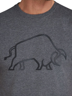 High Build Bull T-Shirt - Charcoal