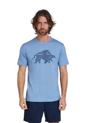 Denim Bull T-Shirt - Chambray