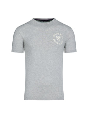 RB International T-Shirt - Light Grey Marl