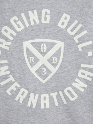 RB International T-Shirt - Light Grey Marl