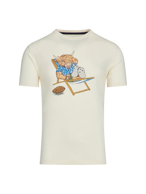 Deckchair Bully T-Shirt - Cream