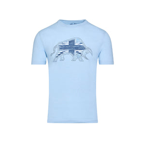 Slash Bull T-Shirt - Sky Blue