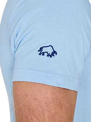Slash Bull T-Shirt - Sky Blue