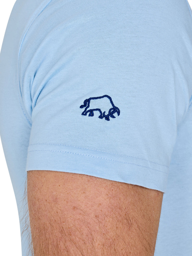 Slash Bull T-Shirt - Sky Blue