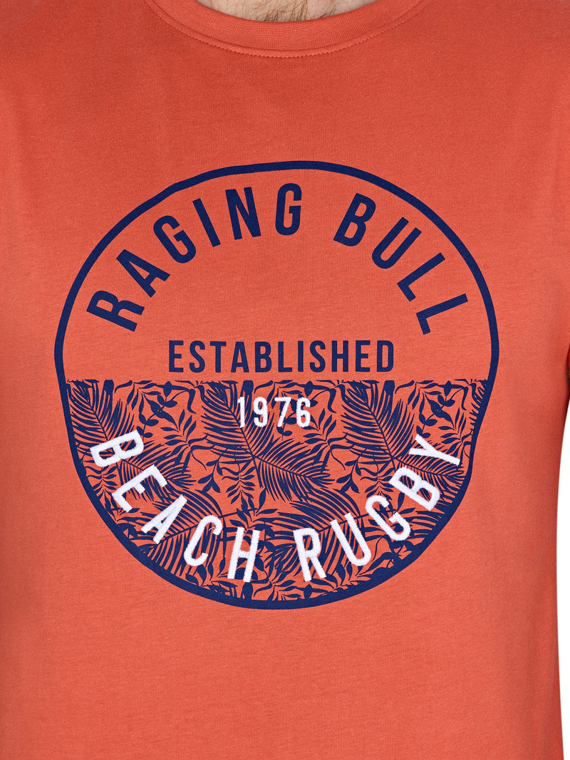 Beach Rugby T-Shirt - Orange