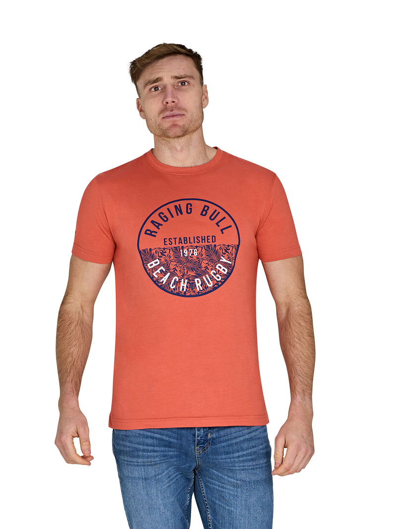 Beach Rugby T-Shirt - Orange