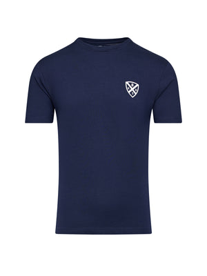 Rugby Club Back Print T-Shirt - Navy