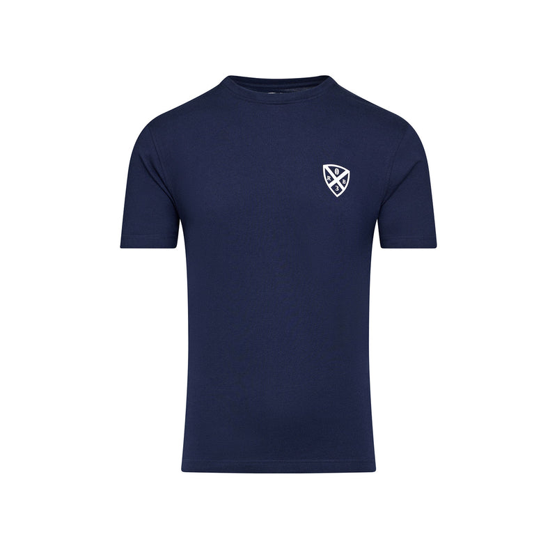 Rugby Club Back Print T-Shirt - Navy