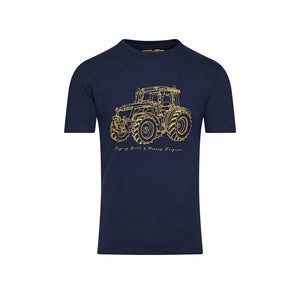 Massey Ferguson Tractor T-Shirt - Navy