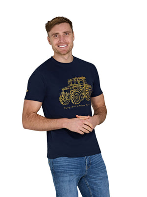 Massey Ferguson Tractor T-Shirt - Navy