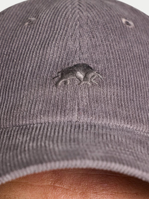 Corduroy Cap - Grey