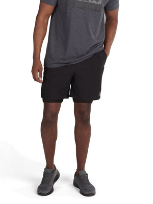 Performance 2 In 1 Short - Black