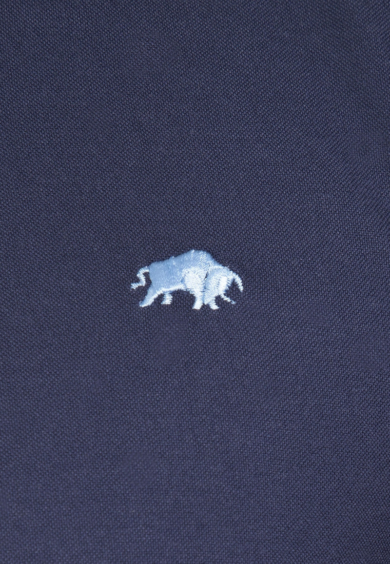 Long Sleeve Classic Oxford Shirt - Navy