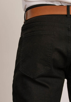 Tapered Jeans - Black