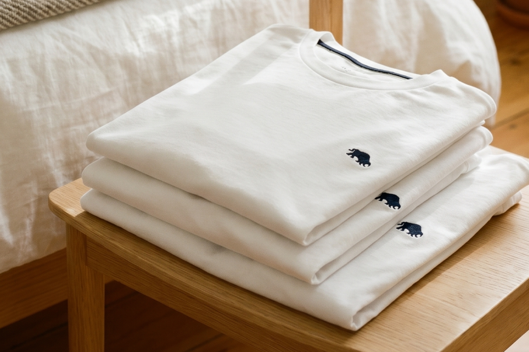 THE 24/7 ORGANIC T-SHIRT — MADE PROPERLY, WORN EVERY DAY